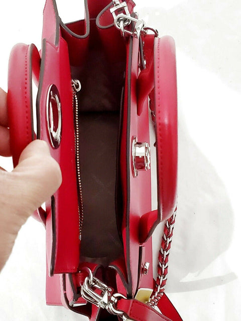 $328 MICHAEL Michael Kors Women's Carmen Small Flap Belted Leather Satchel Bag