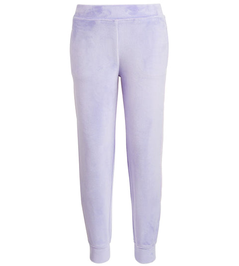 NEW IDEOLOGY Girls 2-Piece VELOUR Sweatshirt & Pants Set Purple Size 6