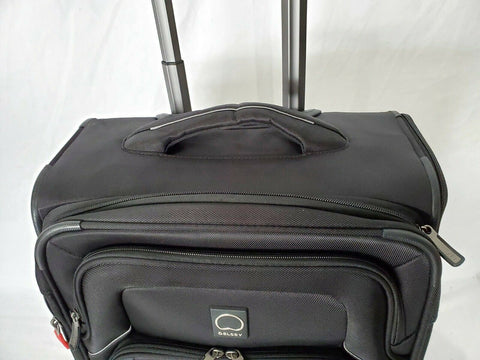 Delsey OptiMax Lite 21" Expandable Carry-On Suitcase Luggage Spinner Black