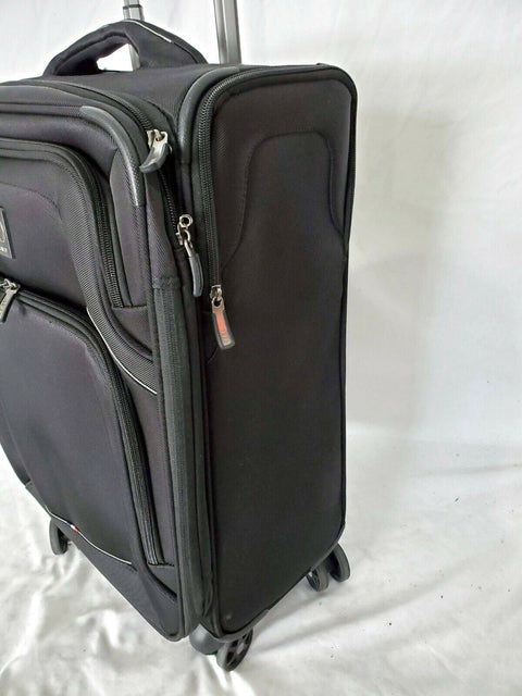 Delsey OptiMax Lite 21" Expandable Carry-On Suitcase Luggage Spinner Black