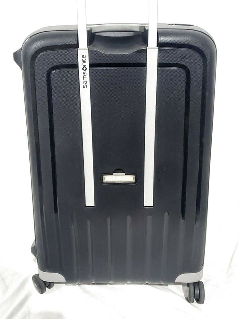 $580 Samsonite S'Cure 28" Zipperless Spinner Luggage Suitcase Black Hardcase