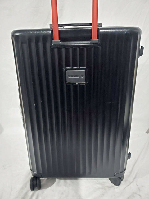 $600 HEY'S 30" Hard Case Spinner Suitcase Luggage Black Smart Luggage TSA Lock