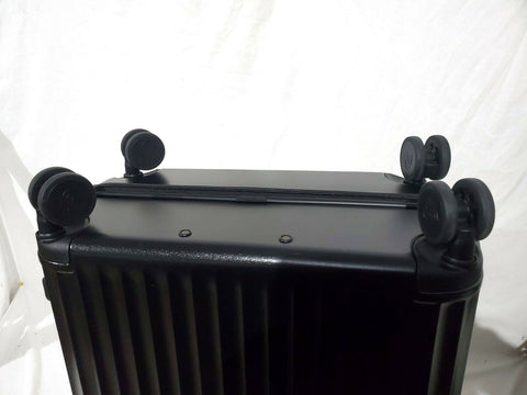 $600 HEY'S 30" Hard Case Spinner Suitcase Luggage Black Smart Luggage TSA Lock