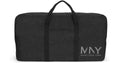 Marc New York Carry A Ton Check-In Duffle Bag Black Luggage Lightweight 32"