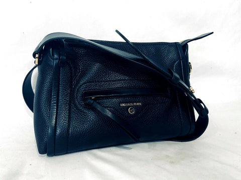 $248 MICHAEL KORS Women's Carine Leather Large Crossbody Hand Shoulder Bag Black