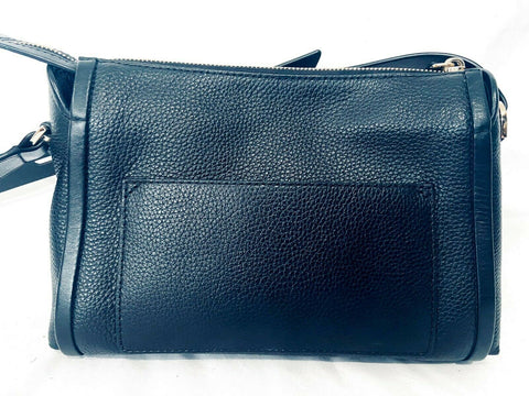 $248 MICHAEL KORS Women's Carine Leather Large Crossbody Hand Shoulder Bag Black