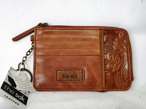 New The Sak Women Iris Card Leather Wallet Coin Wallet