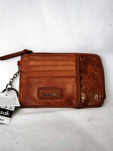 New The Sak Women Iris Card Leather Wallet Coin Wallet