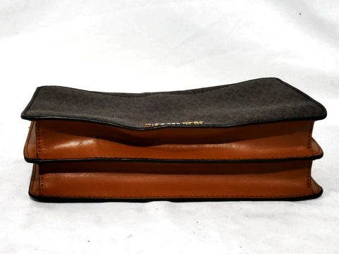 $228 New MICHAEL KORS Women's JADE Signature Large Gusset Shoulder Bag