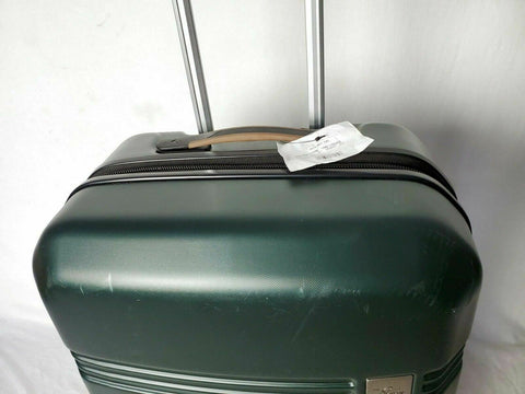 $240 Skyway Glacier Bay 24" Check-In Hardside Spinner Luggage Suitcase Green