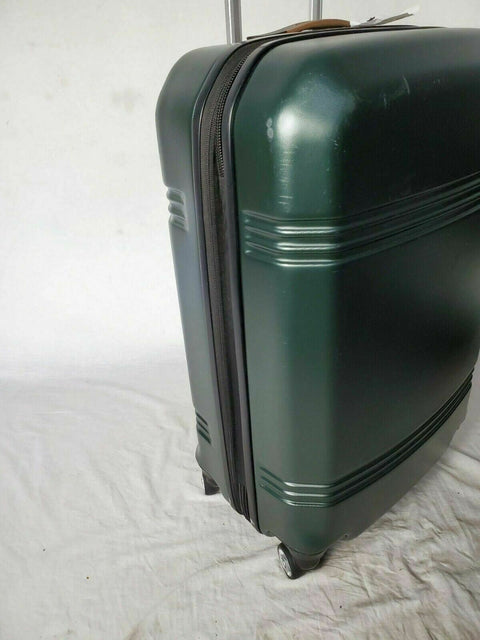 $240 Skyway Glacier Bay 24" Check-In Hardside Spinner Luggage Suitcase Green