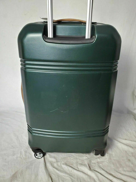 $240 Skyway Glacier Bay 24" Check-In Hardside Spinner Luggage Suitcase Green