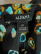 New ALFANI Women Short-Sleeve Sheath Dress Black Scoop Neck Snake Print Small 0