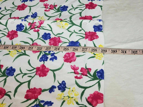Karen Scott Women's Long Sleeves Button Front Multi Floral Knit Cardigan Plus 2X