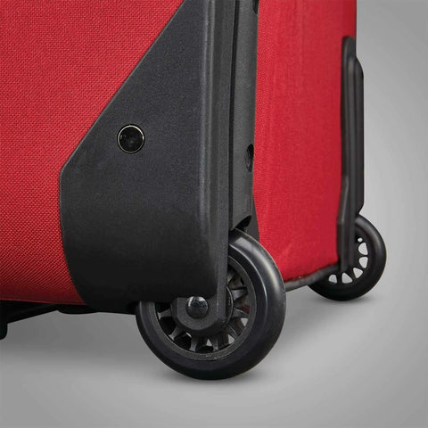 New American Tourister Fieldbrook XLT Softside Upright Luggage Set 3 Piece Red