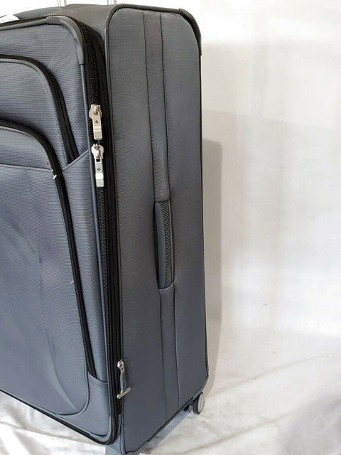$480 Samsonite Lite-Air DLX 29" Expandable Spinner Suitcase Gray Check In Large