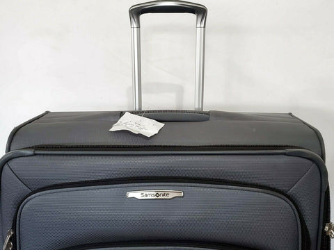 $480 Samsonite Lite-Air DLX 29" Expandable Spinner Suitcase Gray Check In Large
