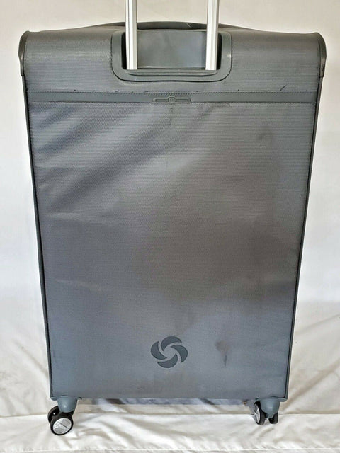$480 Samsonite Lite-Air DLX 29" Expandable Spinner Suitcase Gray Check In Large