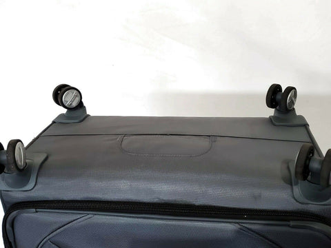 $480 Samsonite Lite-Air DLX 29" Expandable Spinner Suitcase Gray Check In Large