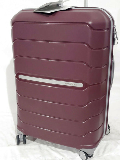 $400 Samsonite Freeform 24" Hard Case Medium Spinner Luggage Suitcase Merlot