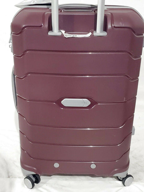 $400 Samsonite Freeform 24" Hard Case Medium Spinner Luggage Suitcase Merlot