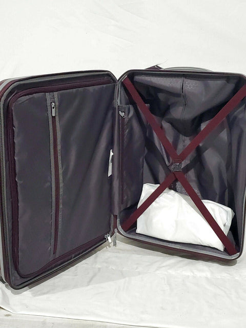 $400 Samsonite Freeform 24" Hard Case Medium Spinner Luggage Suitcase Merlot