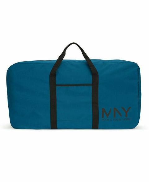 Marc New York Carry A Ton Check-In Duffle Bag Teal Luggage Lightweight 32"
