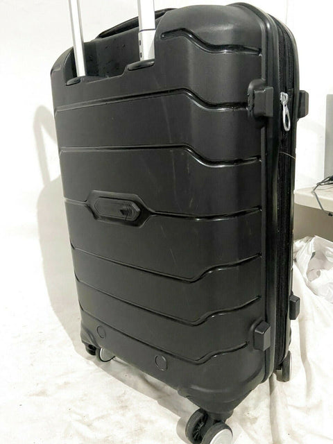 $340 Samsonite Freeform 21" Hard Case Carry-On Spinner Luggage Suitcase Black