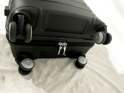 $340 Samsonite Freeform 21" Hard Case Carry-On Spinner Luggage Suitcase Black