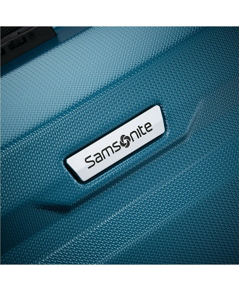 $400 Samsonite Spin Tech 4.0 29" Hardside Check-In Spinner Luggage Suitcase Teal