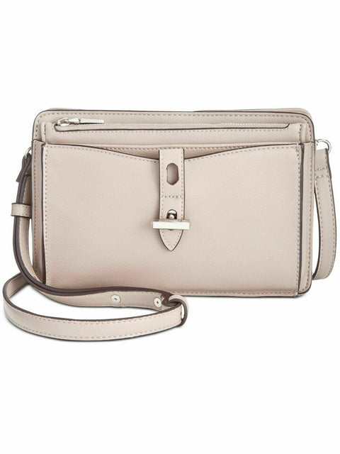 $79 New INC International Concepts Women's Haili Crossbody Shoulder Bag Beige