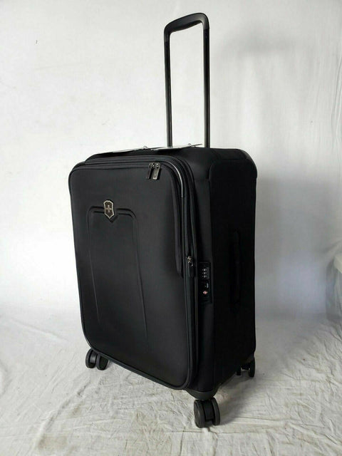 $720 NEW VICTORINOX Swiss Army Nova Medium Soft Black Luggage Suitcase