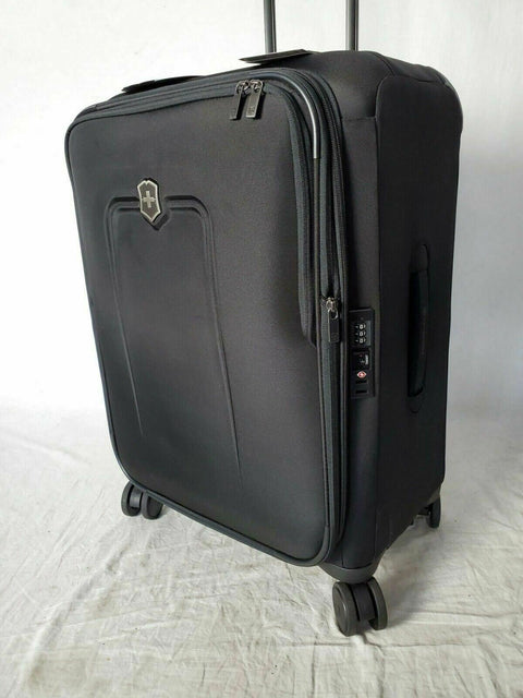 $720 NEW VICTORINOX Swiss Army Nova Medium Soft Black Luggage Suitcase