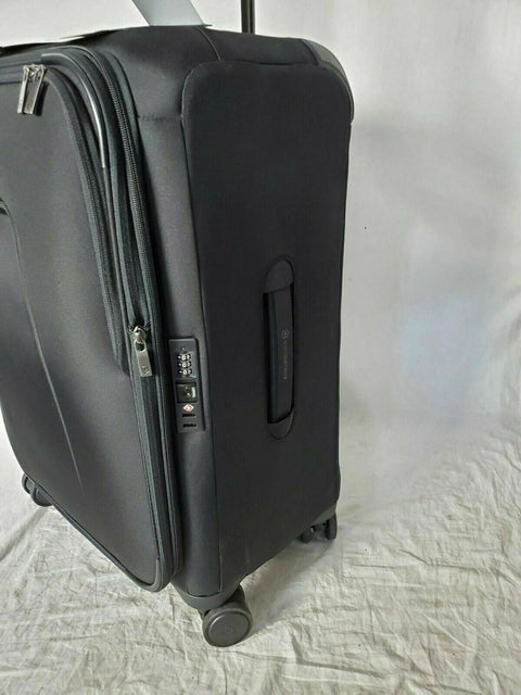 $720 NEW VICTORINOX Swiss Army Nova Medium Soft Black Luggage Suitcase