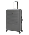 $280 New Tag Riverside 24'' Hard Spinner Check In Suitcase Luggage Gray Charcoal