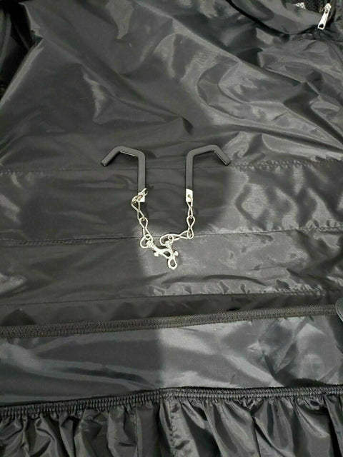 $220 New Delsey Helium Book Opening Garment Suit Travel Bag Luggage Suitcase 45"