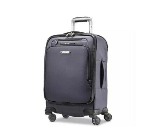 $480 New Samsonite Precision 21" Carry-On Spinner Luggage Suitcase Gray