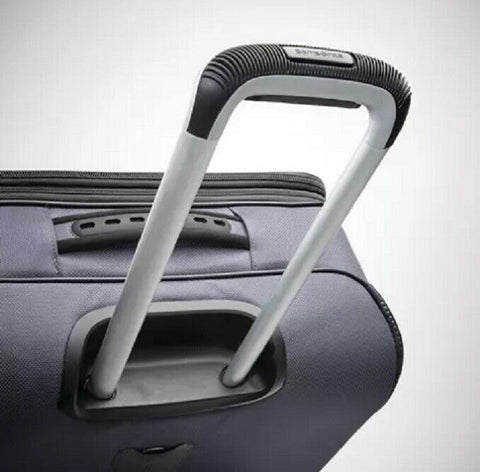 $480 New Samsonite Precision 21" Carry-On Spinner Luggage Suitcase Gray