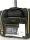 $180 NEW BEBE 15" Under-Seat Two Wheel Suitcase Black Carry On Luggage