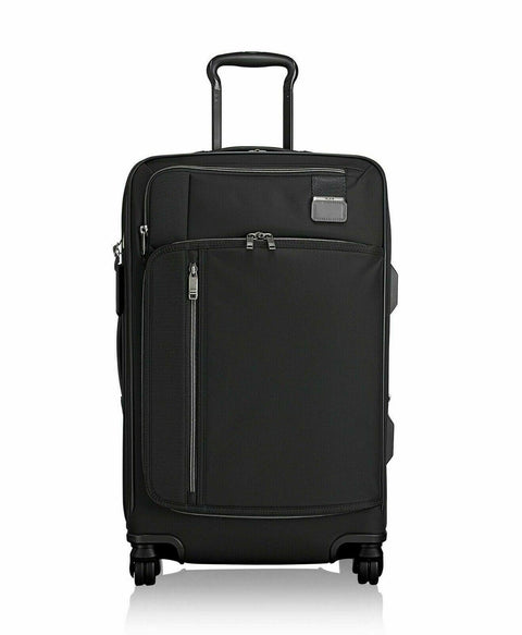 $875 Tumi Merge Short Trip Expandable Packing Case 26" Luggage Black Spinner
