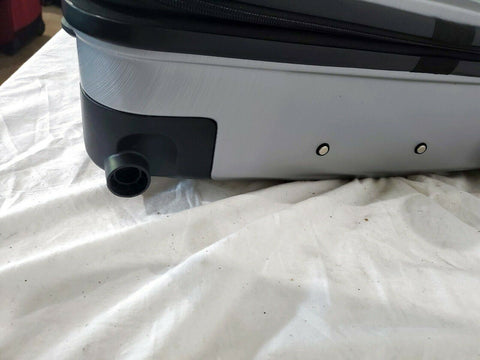 $420 Samsonite Mystique 2.0 28" Hardside Spinner Luggage Silver Suitcase TSA