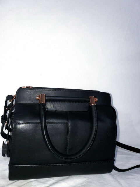 $298 New Radley London Women Treen Manor Leather Medium Zip Barrel Satchel BAG