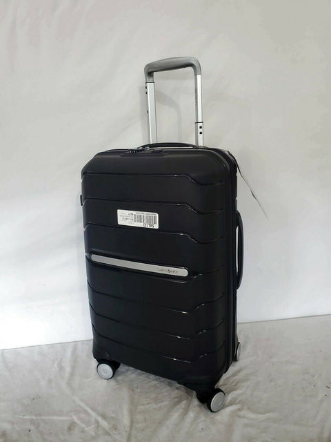 $340 NEW Samsonite Freeform 21" Hard Carry-On Spinner Luggage Suitcase Black TSA