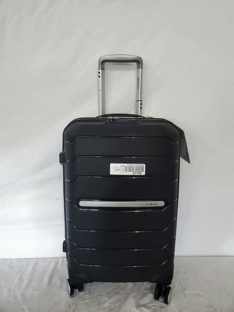 $340 NEW Samsonite Freeform 21" Hard Carry-On Spinner Luggage Suitcase Black TSA
