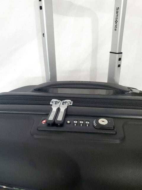 $340 NEW Samsonite Freeform 21" Hard Carry-On Spinner Luggage Suitcase Black TSA
