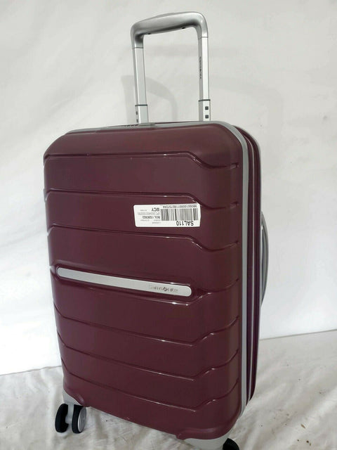$340 NEW Samsonite Freeform 21" Hard Carry-On Spinner Luggage Suitcase TSA Wine