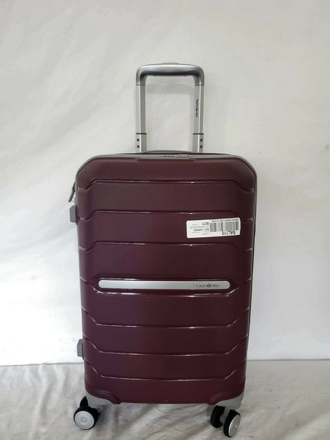 $340 NEW Samsonite Freeform 21" Hard Carry-On Spinner Luggage Suitcase TSA Wine