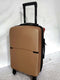 $320 New Solite Maven 2.0 Expandable Spinner Luggage 22" Carry On Champagne