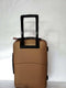 $320 New Solite Maven 2.0 Expandable Spinner Luggage 22" Carry On Champagne