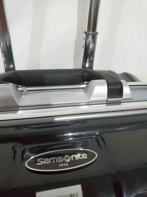 $300 New Samsonite Cruisair Bold 21" Hardside Spinner Suitcase Tsa Luggage Blk